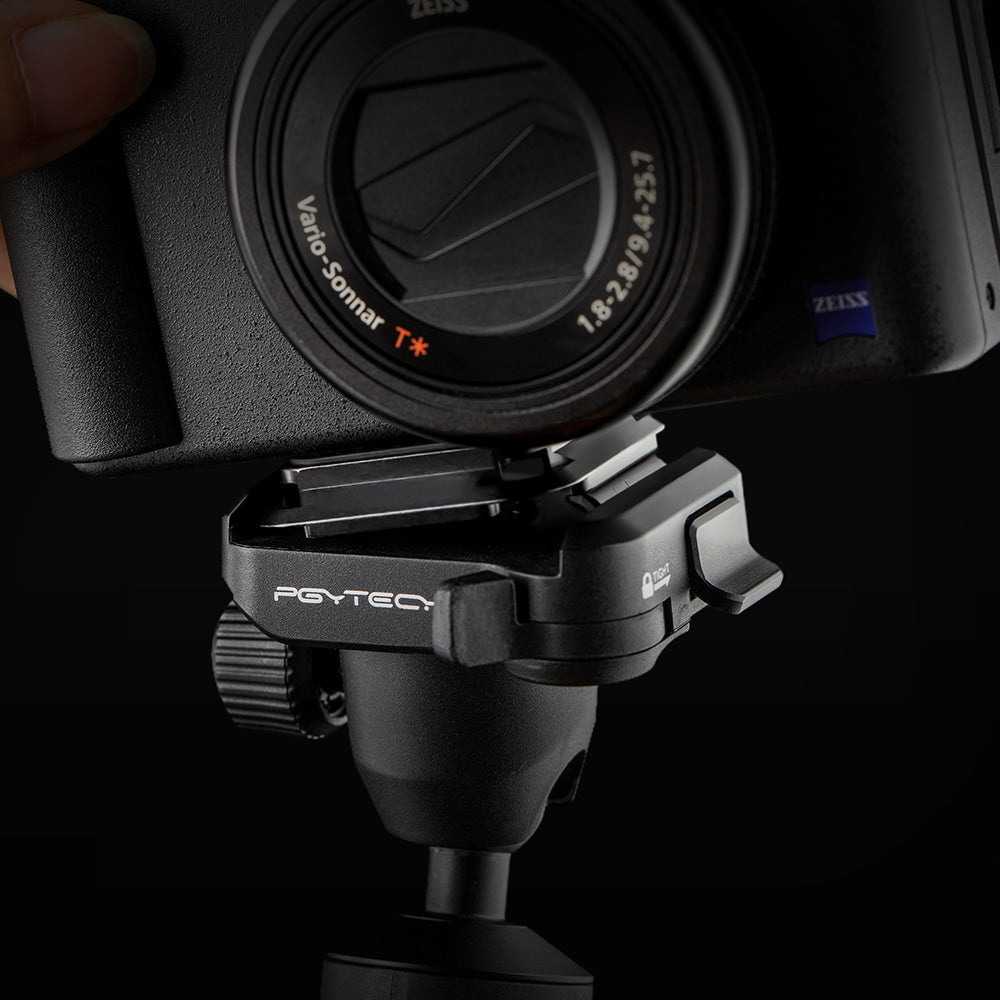 The MantisPod 2.0 is designed with  Quick Release System