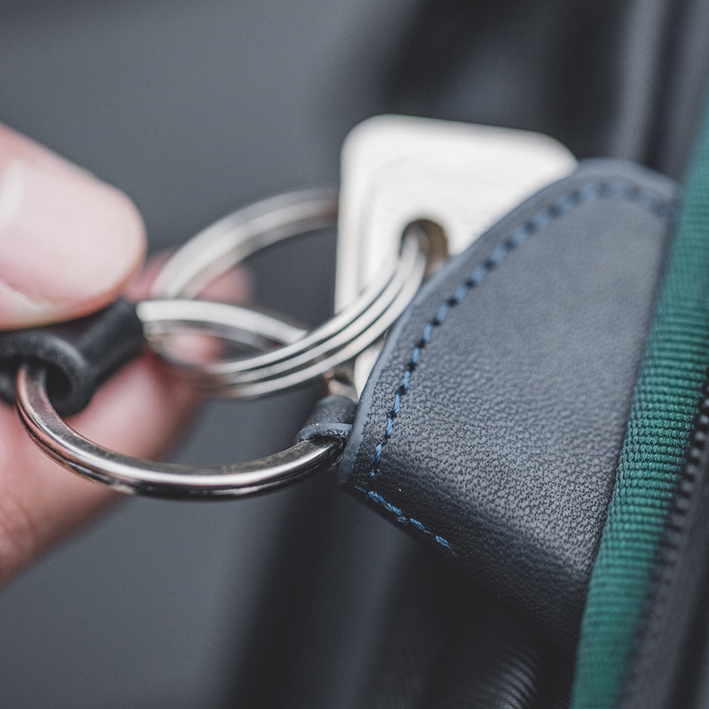 memory-card-wallet-deep-navy-A loop added to the wallet to make it easy to carry.