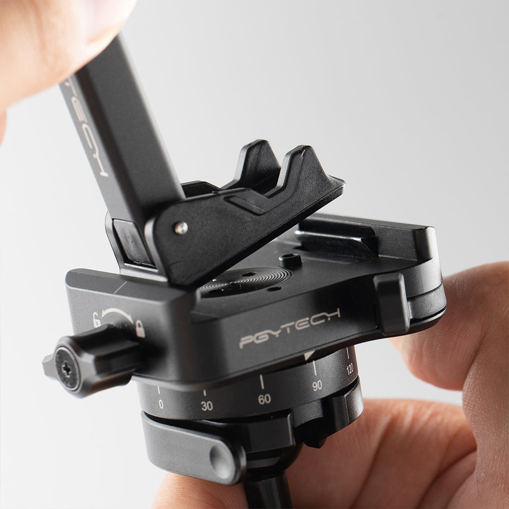 The Mini Phone Holder is Arca-Swiss compatible