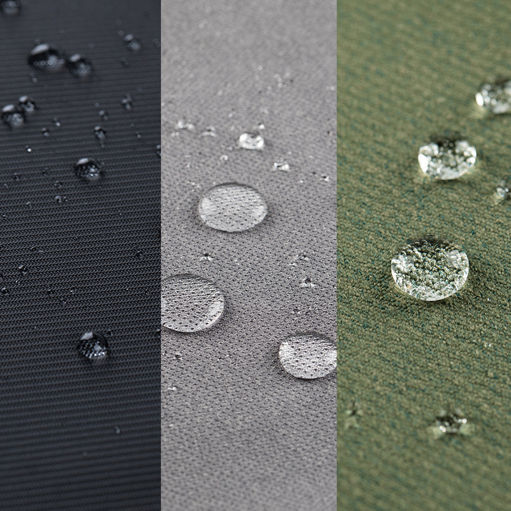 Mini Tech Organizer & Tech Organizer  with water-repellent surface brings enhanced Protection