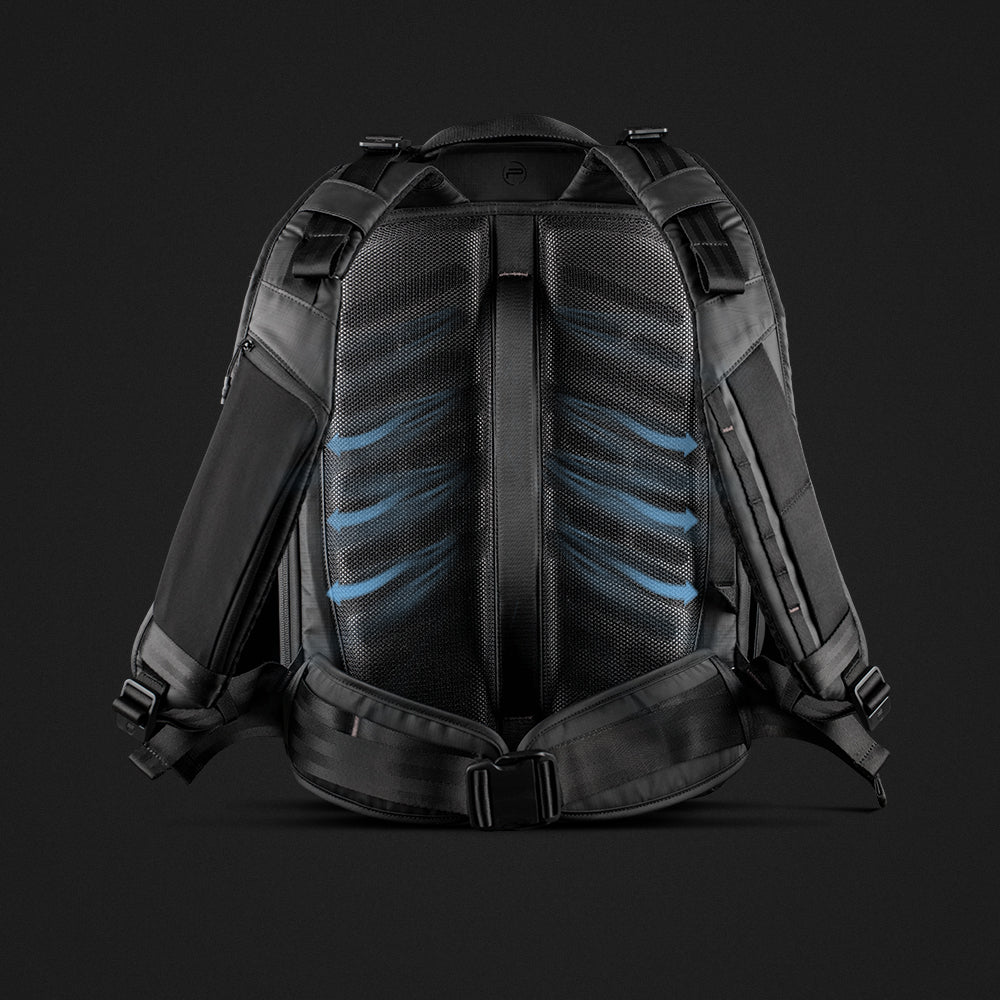 OneMo 2 Backpack has an upgraded
back panel