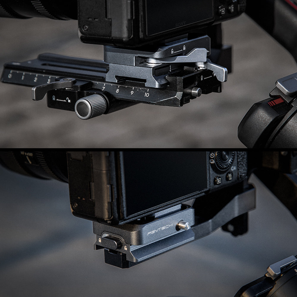 Ronin Stabilizer Quick Release Clamp：Install At One Snap