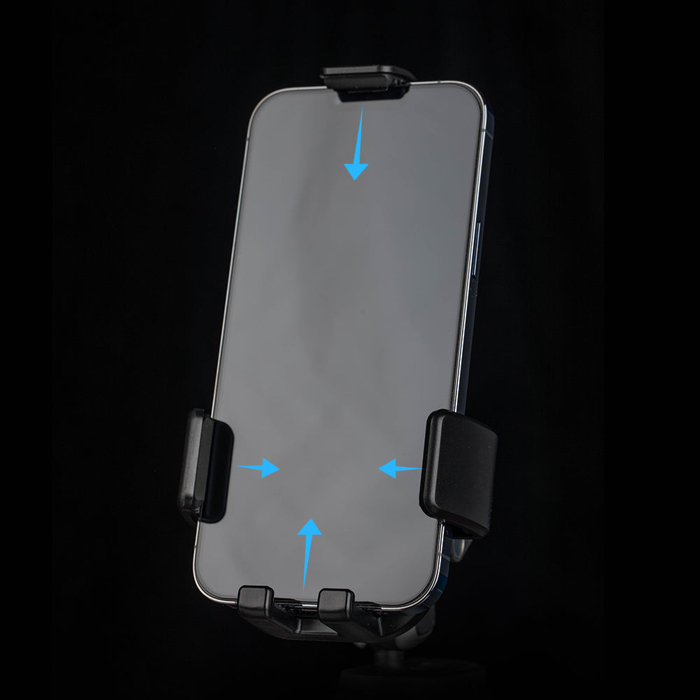 Smartphone Adhesive Mount：Four-side Wrapping Design