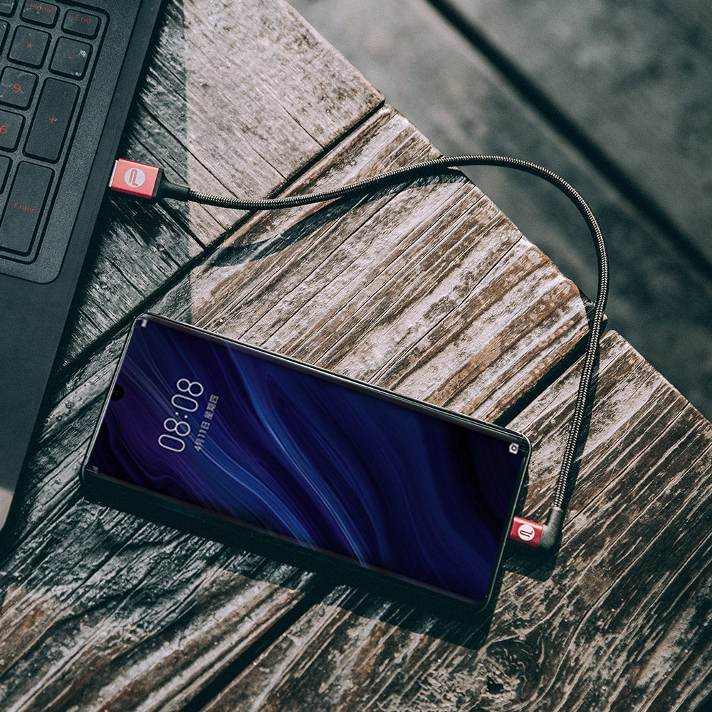 USB A - Type-C Cable 35cm：Ensure a stable and safe transmission and power delivery