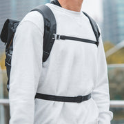 OneGo backpack waist strap reduce shoulder stress